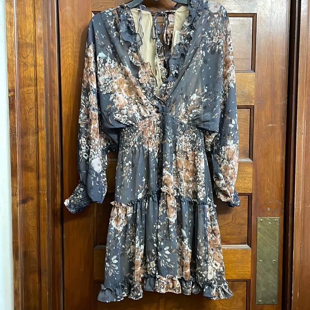 Adorable dress with a pair of boots!
